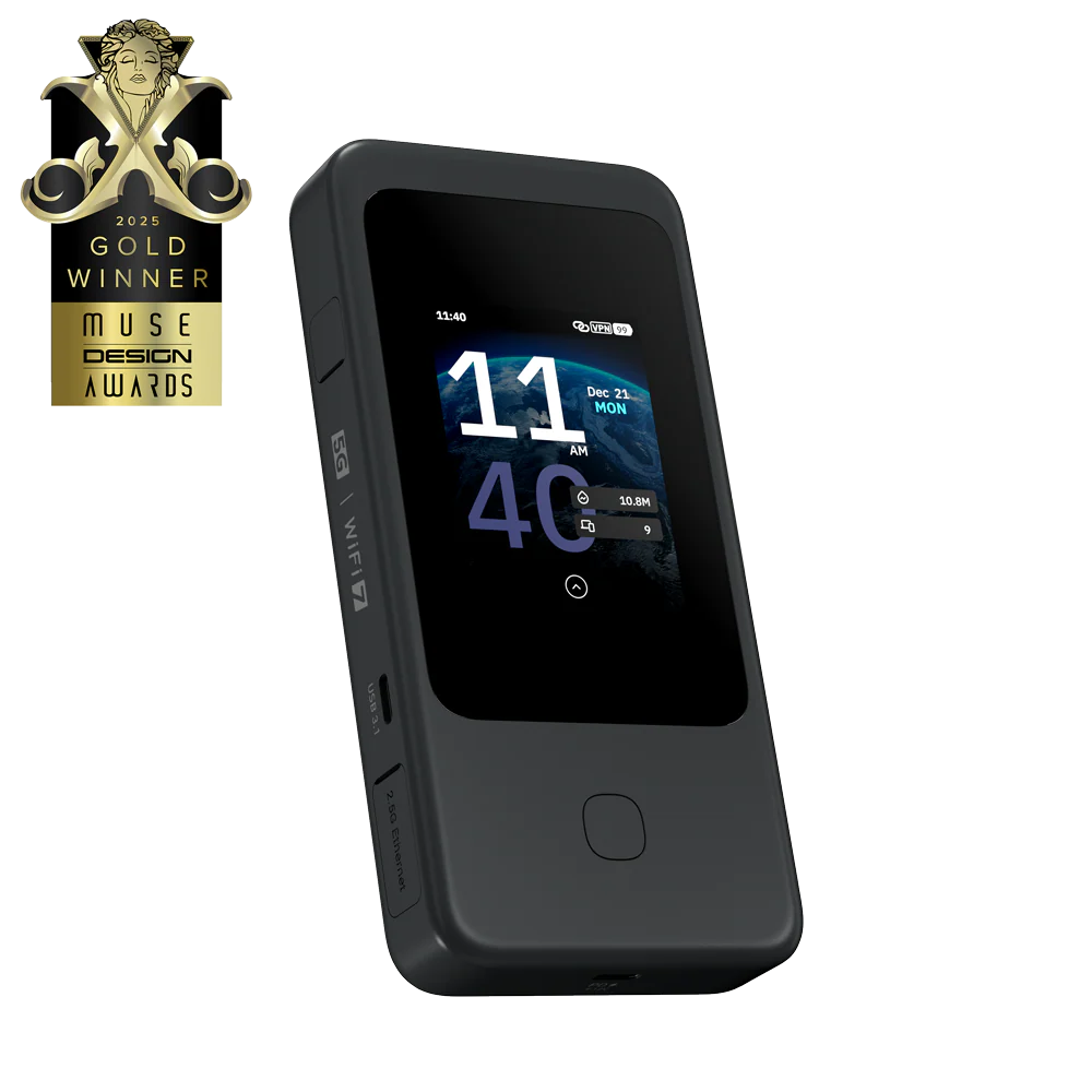 Mudi 7 (GL-E5800) 5G Wi-Fi 7 Travel Router