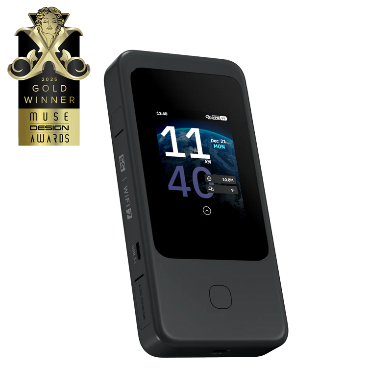 Mudi 7 (GL-E5800) 5G Wi-Fi 7 Travel Router