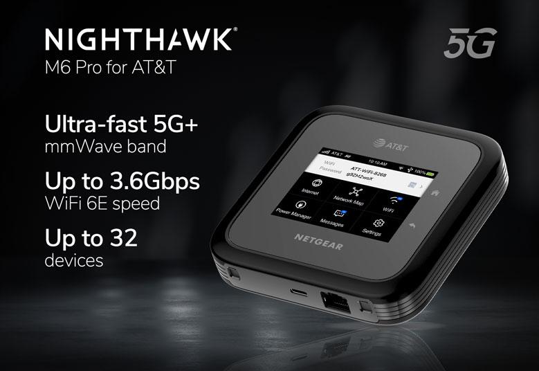 Nighthawk M6 Pro Black Device